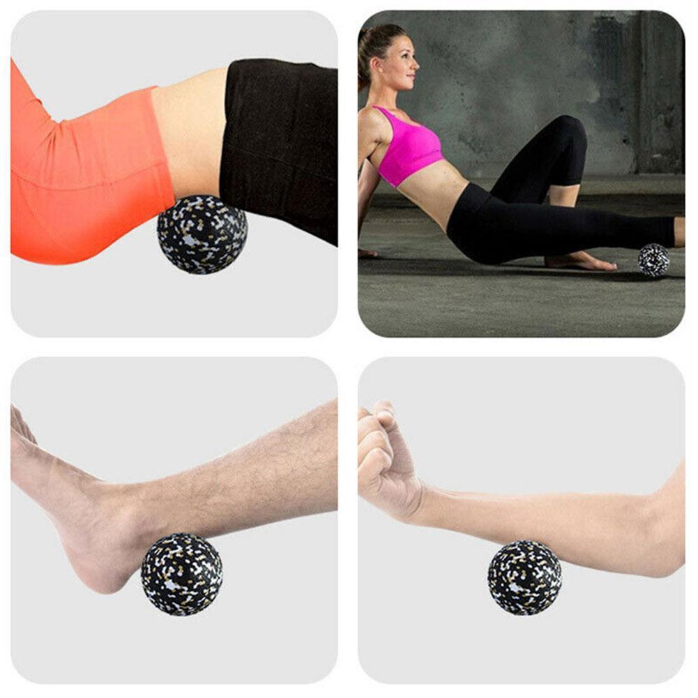 1 stk fitness fascia ball fitness peanut ball muskel trening massasje ball relax for yoga pilates at sports home ball  v1 q 4