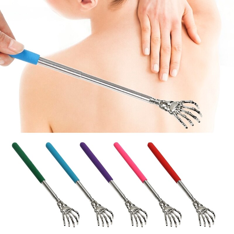 Back Scratcher Telescopic Scratching Back scratcher Massager Back Scraper Extendable Telescoping Itch Health Product 27RC
