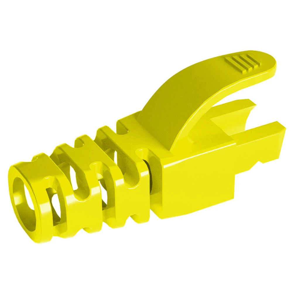 10-50Pcs CAT6 CAT5e Adapter Cap Ethernet Network Cable Connector Plugs RJ45 Caps Cat5 CAT6 Protective Sleeve Multicolour: Brown / 0.6m