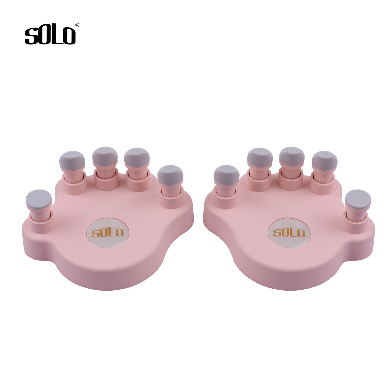 SP-140 Piano Finger Trainers Fingers Strength Training Tools Finger Correctors for Piano Beginners Keyboard Accessaries: Pink