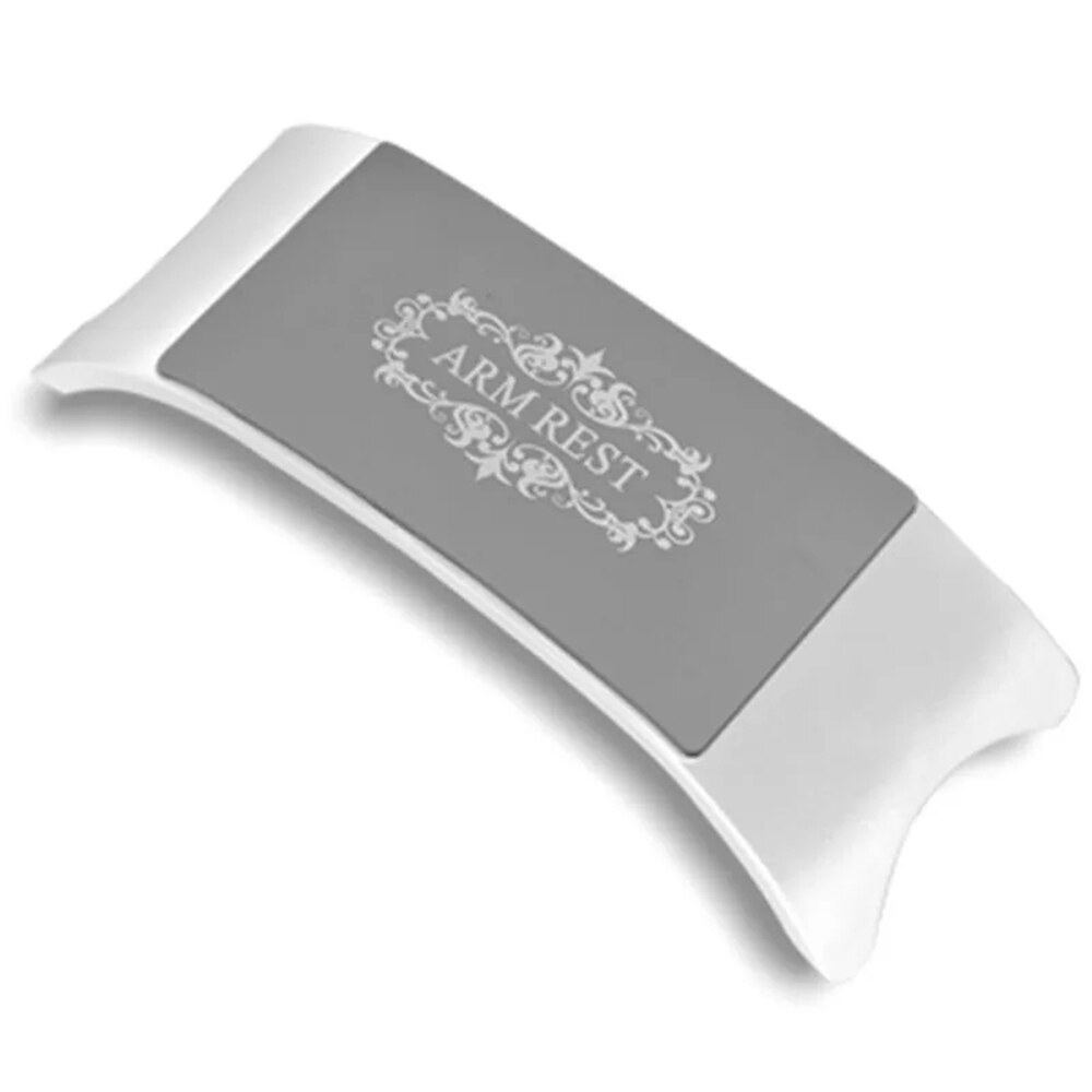 Repose-main en silicone pour poignet, avec coussin en forme de u pour espace de manucure en plein air,: Style B White