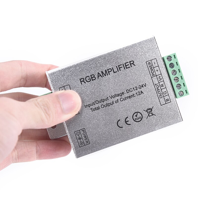 Dc 12-24V Led Rgb Versterker Voor Rgb Led Strip Power Repeater Console Controller