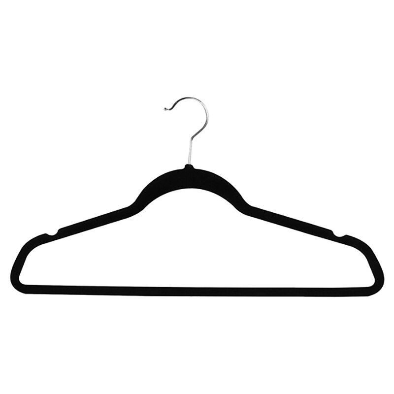 15 sztuk antypoślizgowy aksamitny garnitur wieszaki na ubrania szafa Organizer robić domu, flokowanie wieszak plastikowy wieszak antypoślizgowy