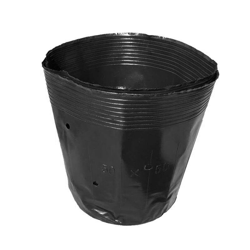 Pot de pépinière Pots de plantes en plastique pépinière semis Pots de démarrage de semences bac à plantes de fleurs pour jardinier: 18cm