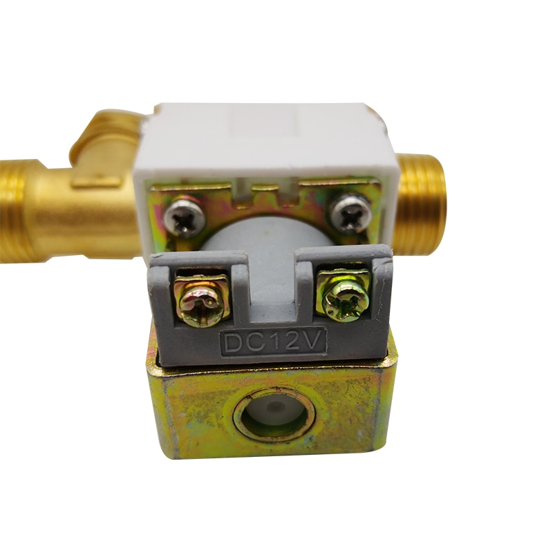 1pcs G1/2 Latão elétrica válvula solenóide válvula de controle de aquecedor Solar de água automaticamente para cima e para baixo de pressão válvula 12V 24V 220V DN15