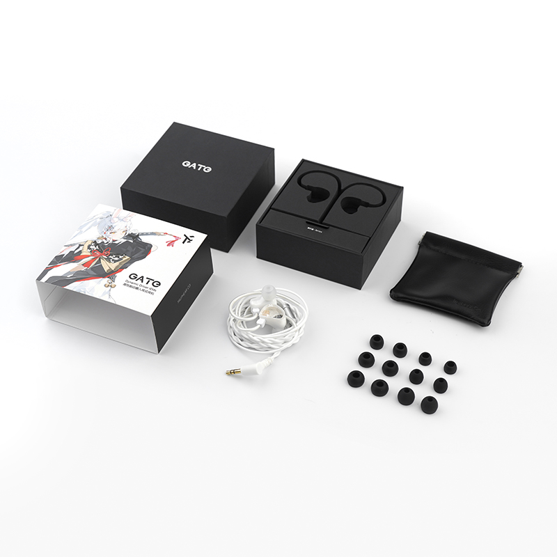 TRUTHEAR GATE Auriculares intrauditivos dinámicos con cable de 0,78 y 2 pines para juegos