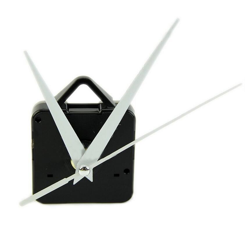 Quartz Wall Clock Movement Mechanism DIY Repair Tool Parts Kit White Hands