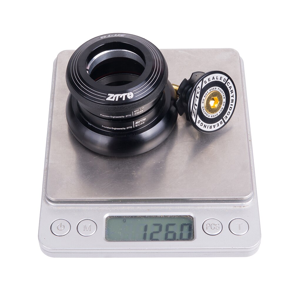 ZTTO Fiets Headset 4444 T MTB 44mm ZS44 EC44 CNC 1 1/8 &quot;-1 1/2&quot; Rechte Buis frame om Tapered Buis Vork 1.5 Adapter Headset