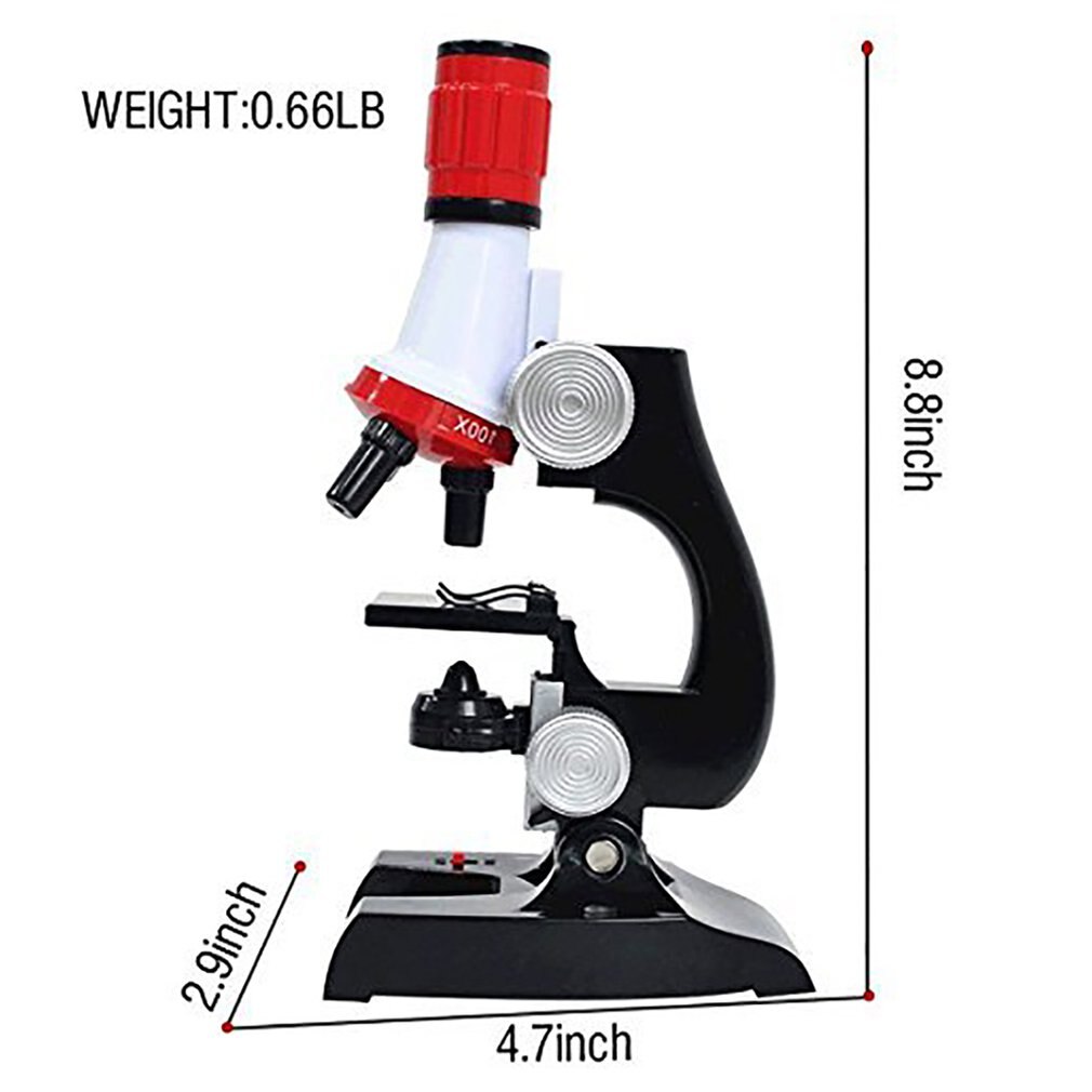 Microscoop Kit Lab Led 1200X Thuis Educatieve Spee... – Grandado