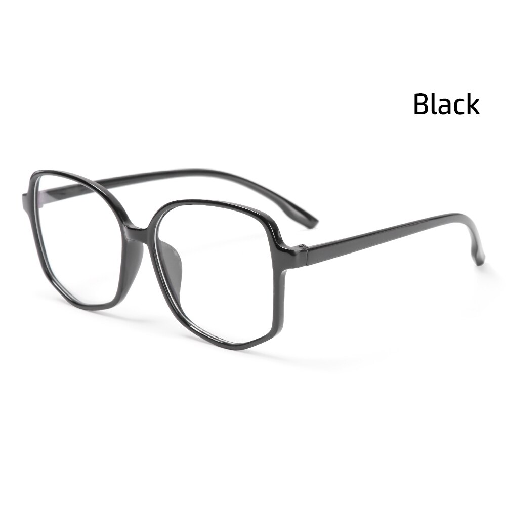 1 pc unisex brillen flexibele ultralichte blauwlicht blokkerende bril stralingsbeschermende computerbril auto fietsbril: Type 3- zwart