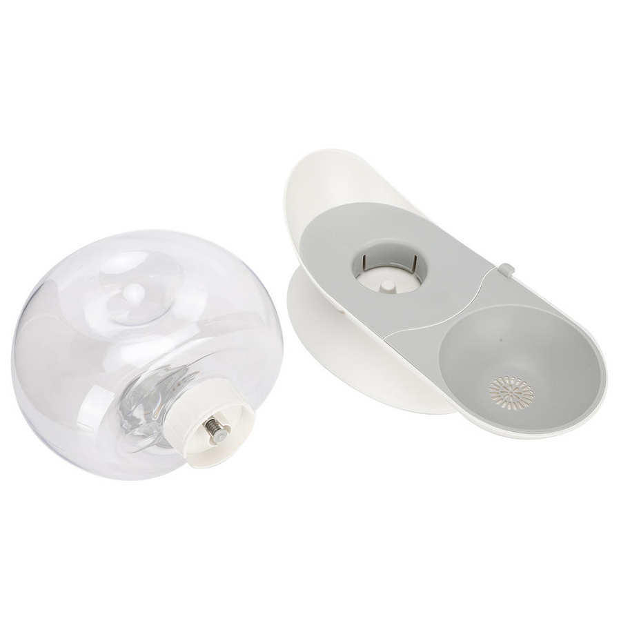 Snail Shaped Water Dispenser Plastic Water Feeder Bubble Snail Puppy for Pets Dogs Cats