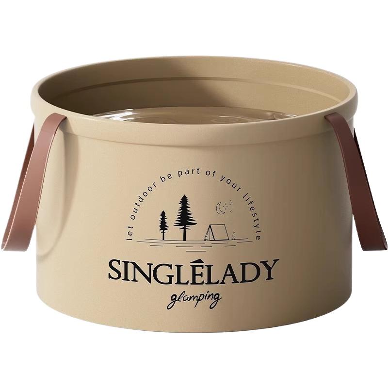 1PC 6.8/12L Car Folding Bucket Waterproof Foldable Sink Portable Travel Foldable Basin Camping Hiking Fishing Storage Bucket
