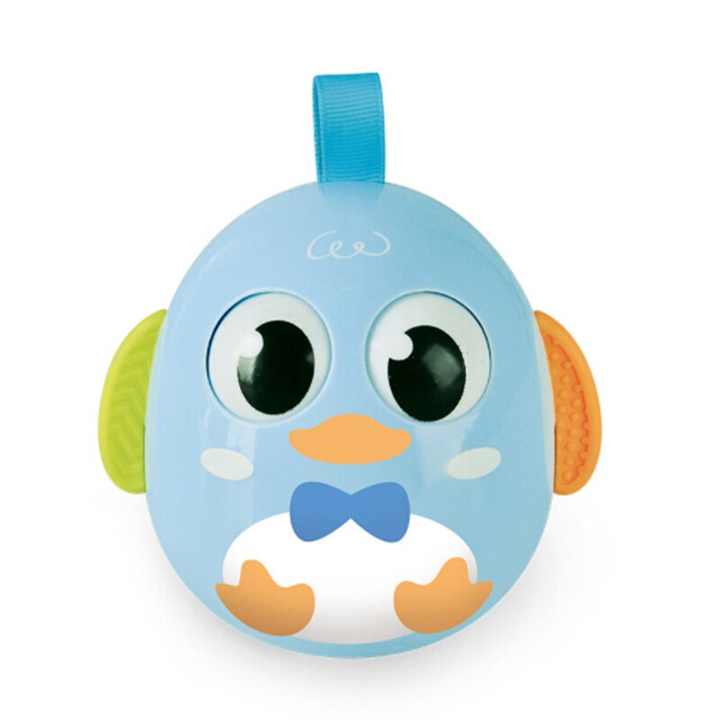 Plastic Baby Cartoon Penguin Animal Blink Tumbler Toy Nodding Doll Baby Toys Early Education Toys