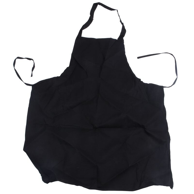 12 pakke hagesmæk forklæde - unisex sort forklæde bulk med 2 rummelige lommer kan maskinvaskes til køkken crafting bbq tegning