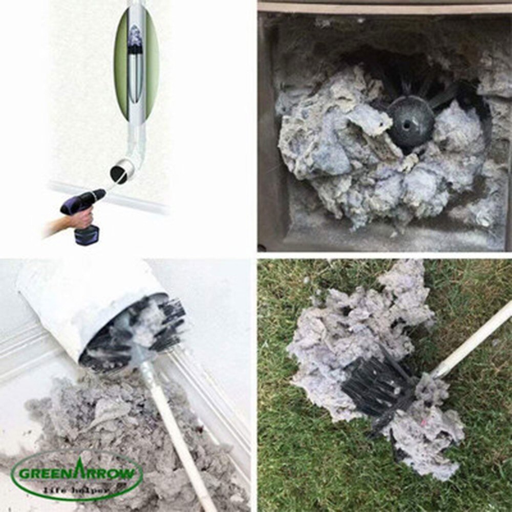 1 * Schoorsteen Borstel 9 * Rod Kit Flexibele Rookkanaal Borstel Staven Sweep Roet Set Voor Haard Schoorsteen Huishoudelijke Schoonmaakmiddelen gereedschap Accessoires