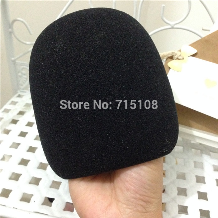 Microphone Ball Shape Foam Cover For Vintage Microphone Classic Microphone Windscreen Inner Size 60*98mm