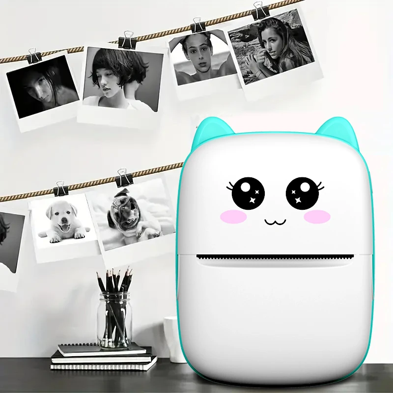 MINI Portable Thermal Printer Wireless Memo Label Machine 200dpi Bluetooth Inkless Pocket Imprimante Phone Notes Printing Paper