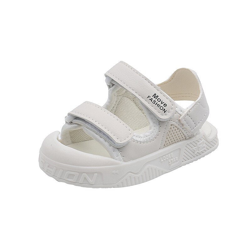Verão crianças sandálias confortáveis tênis respirável sapatos da menina do bebê não-deslizamento meninos sandálias de praia primeiros caminhantes sxj050