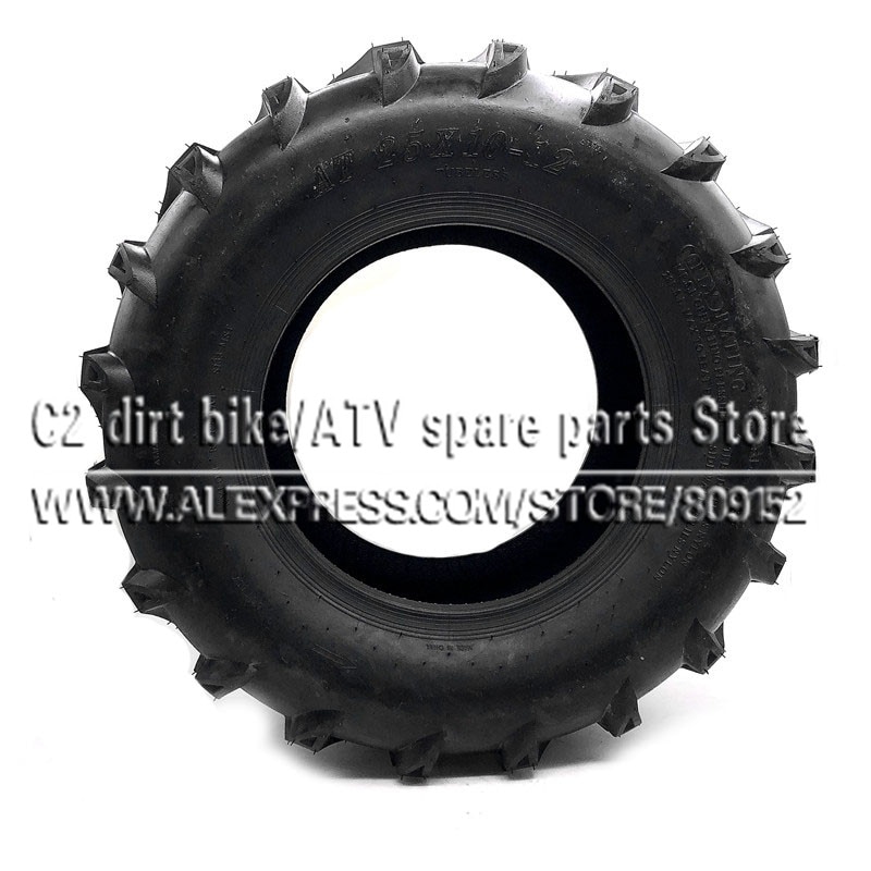 12 tommers atv dekk  at 25 x 10-12 dekk fire hjul kjøretøy off road motorsykkel for kinesiske 150cc 200cc 250cc store atv hjul felger