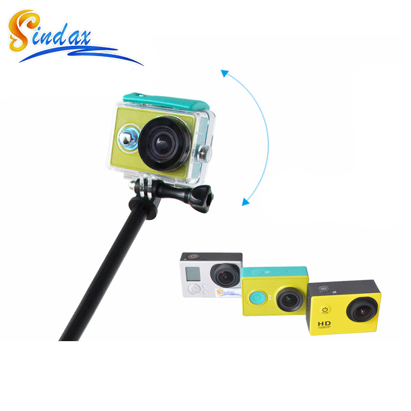 Waterdichte Monopod Statief Uitschuifbare Monopod Selfie Stick Monopod voor xiaomi yi 4k II 2/voor SJ4000 voor Gopro hero 8 5 6 7