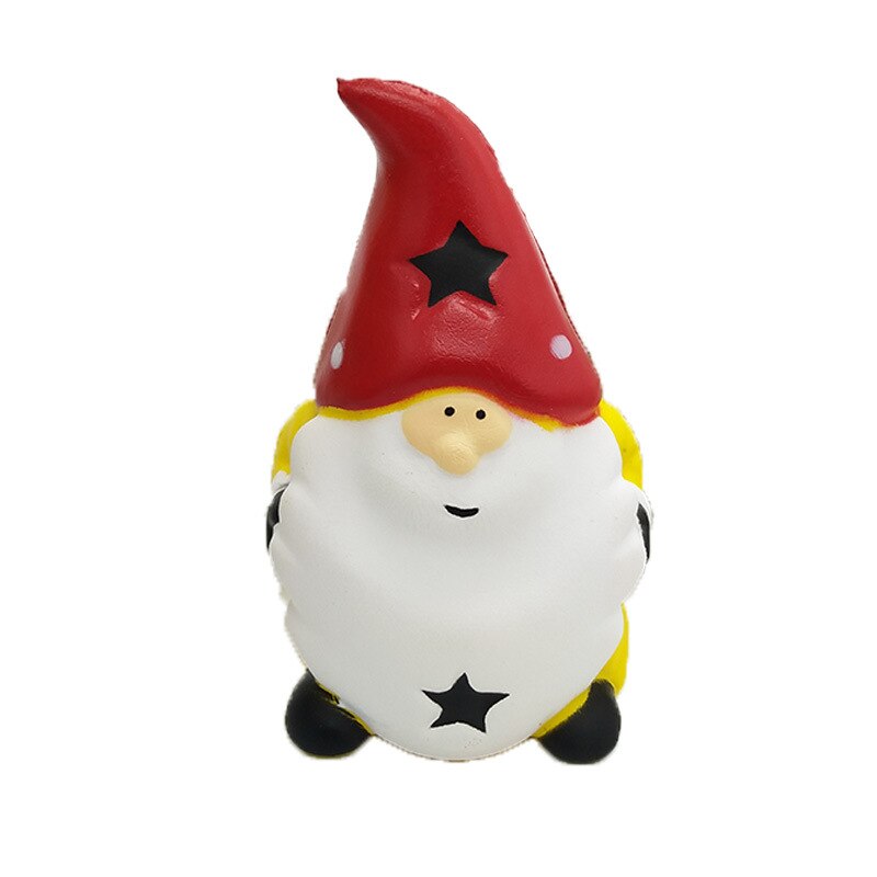 Jumbo Kawaii Santa Claus Christmas Snowman Tree Squishy Toys Soft Scented Squishy Slow Rising Squeeze Toys Stress Relief Toy: 14x9x8 CM