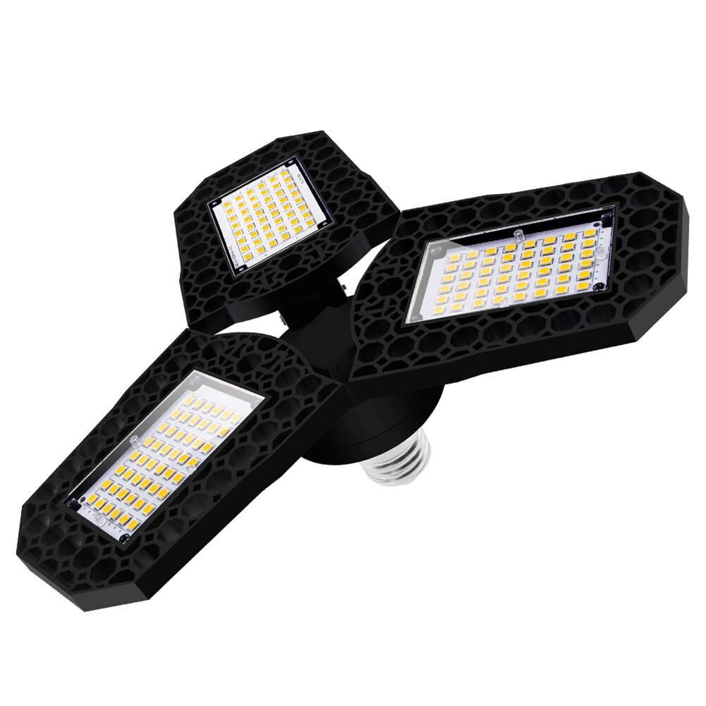 Lâmpada de led para garagem e27, 80w, 60w, 40w, lâmpada industrial, super brilhante, deformato interno, led, alta baía, iluminação de oficina, depósito