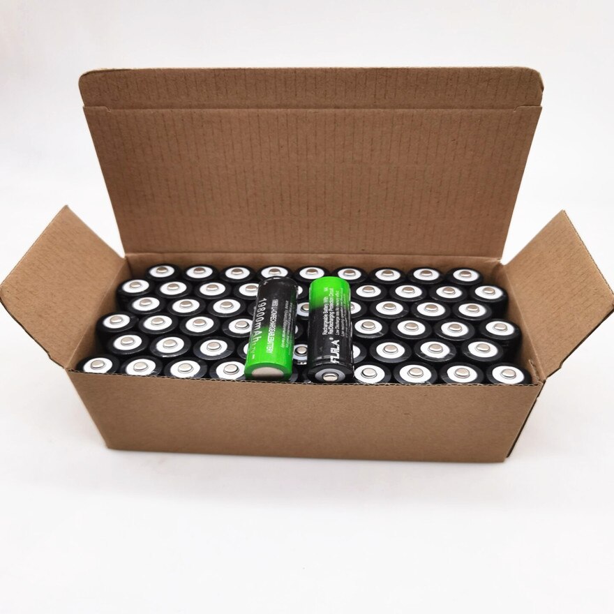 18650 battery 3,7V 19800 mAh batera recargable de Li-Ion para linterna LED Caliente Nueva de Alta Calidad
