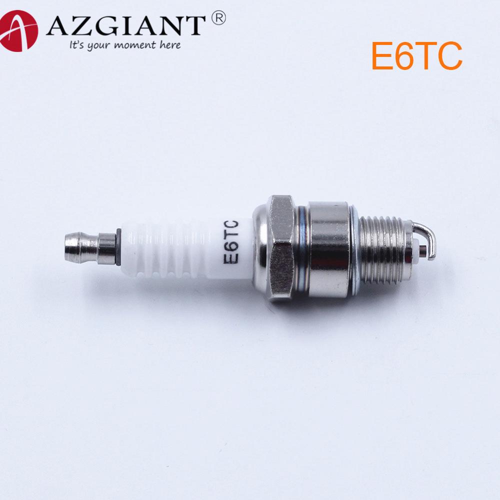 Bujía de encendido B8TC D8TC F5TC E6TC BNA6 B7TC para motocicleta: E6TC