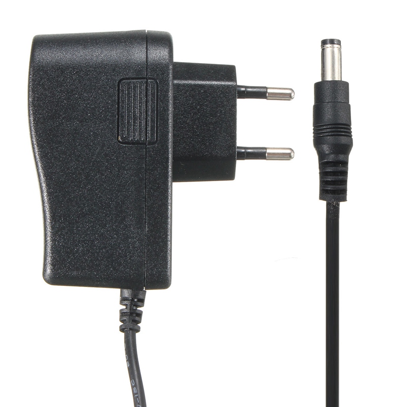 1 stks Black EU Plug AC 100-240 V DC 9 V 1A Elektrische gitaar Stompbox Voeding Adapter Voor Gitaar Onderdelen Effect Pedaal Board