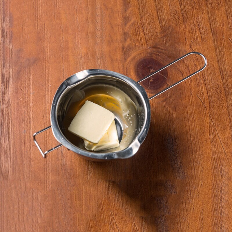 2Pcs Chocolate Melting Pot Double Boiler Milk Bowl Butter Candy Warmer Pastry Melt Pot Kitchen Dessert Baking Tool