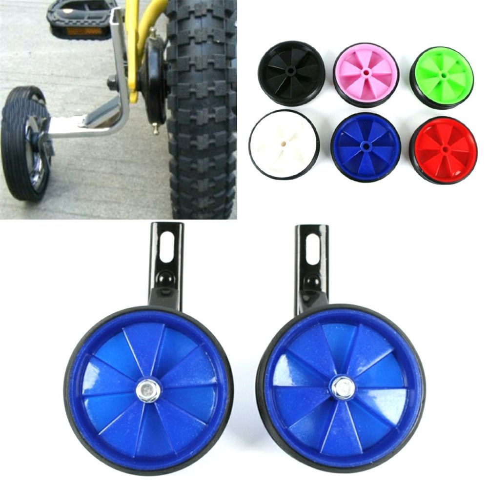 1 juego de ruedas de bicicleta Universal para niños de 12 a 20 pulgadas, piezas de bicicleta para niños, estabilizadores de bicicleta, accesorios auxiliares de equilibrio para ciclismo