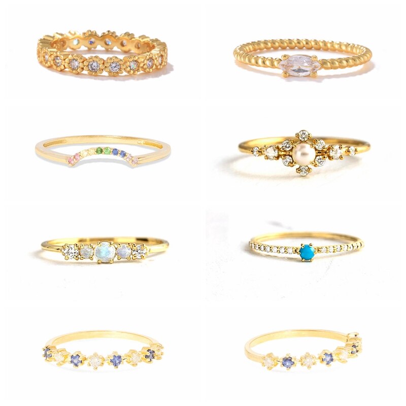 Inmaker Anillo Koper Vrouwen Ring 7Mm Bruiloft Vinger Ringen Voor Paar Minnaar Romatice Engagement Sieraden Bijoux Femme 2022