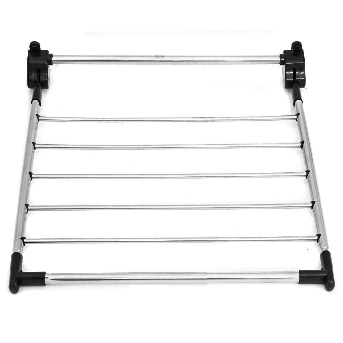 Portable Folding Clothes Hanger Stainless Steel Cloth Bathroom Drying Rack Wall Mounted Airer Towel Clothes Rail Drying Rack