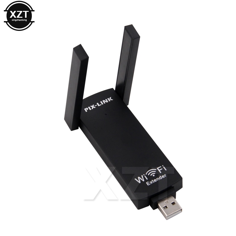 Mini USB WiFi Verlängerung Internet Signal Booster kabellos Verstärker 2,4 GHz 300Mbps Wi-Fi Palette Verlängerung mit Dual Antenne 802.11n