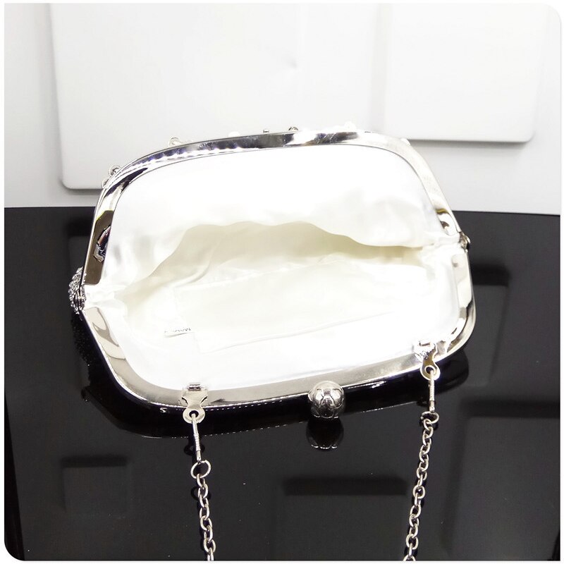 Women Evening Bag Luxury Black/Silver Wedding Party shoulder Bag Diamond Rhinestone Clutches Purse Crystal Bling Gold Clutch Bag