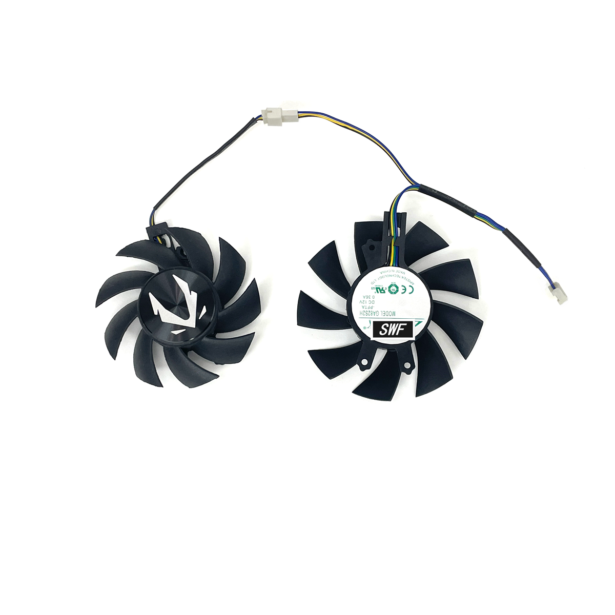 2PCS/set GA72S2U GA82S2H 0.32A 4Pin Cooling FAN For ZOTAC GAMING GeForce GTX 1660 SUPER 1660Ti Twin Fan ZT-T16620F-10L