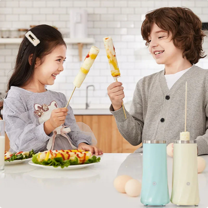 Máquina para hacer tortillas, 1 unidad, Mini cocina eléctrica para huevos, taza para tortilla, máquina para hacer desayuno, multifunción, verduras, salchicha, Burrito, herramientas de cocina