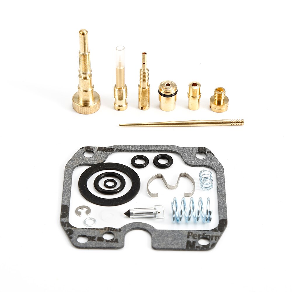Draagbare Carburateur Carb Reparatie Revisie Kit Past Voor Yamaha Moto 4 YFM250 1989-1991 Brandstof Onderhoud Kit Moto Onderdelen: WHITE