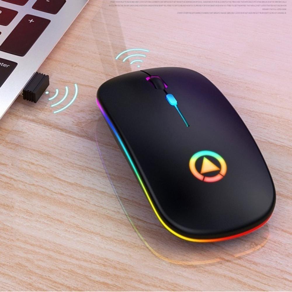 1600dpi USB Optical Wireless Gaming Mouse Home Office For PC Notebook Laptop Silent Lightt Optical Mouse with Usb Receiver