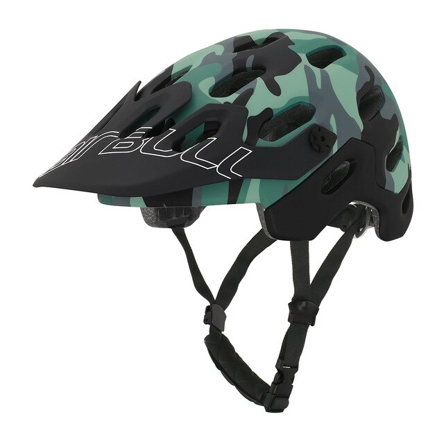 Cairbull capacete ciclístico, ultraleve, moldado, acessório para bicicleta, mountain bike de estrada, mtb: Green / L(58-62cm)