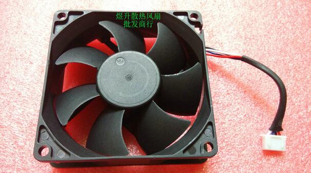 DA08025B12UH 8025 DC12V 0.50A 80*80*25MM 8CM 4 line fan