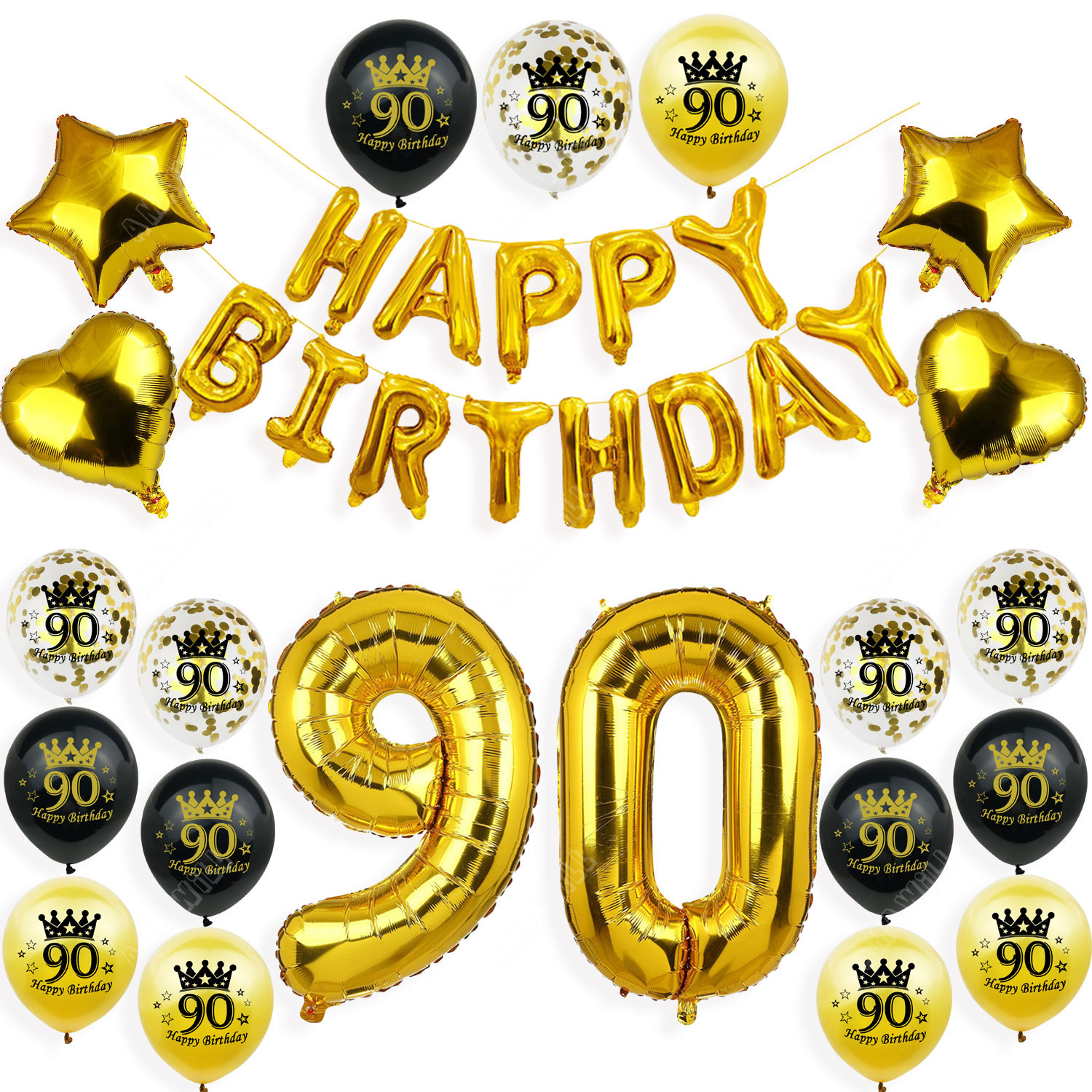 Amawill Happy 20 Birthday Balloons Rose Gold Theme Number 20th Years Old Adult Anniversary Party Decorations Man Woman Supplies: Olive