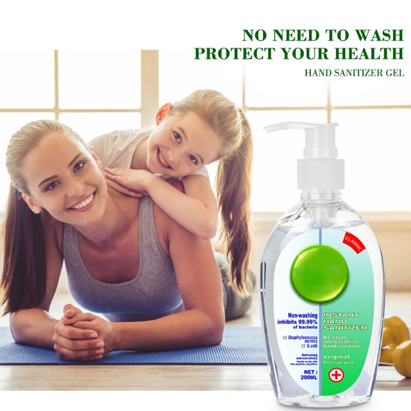 Gel de lavage sans rinçage de 200ml | Savon à mains Portable de nettoyage pour la maison, le bureau, le meilleur prix
