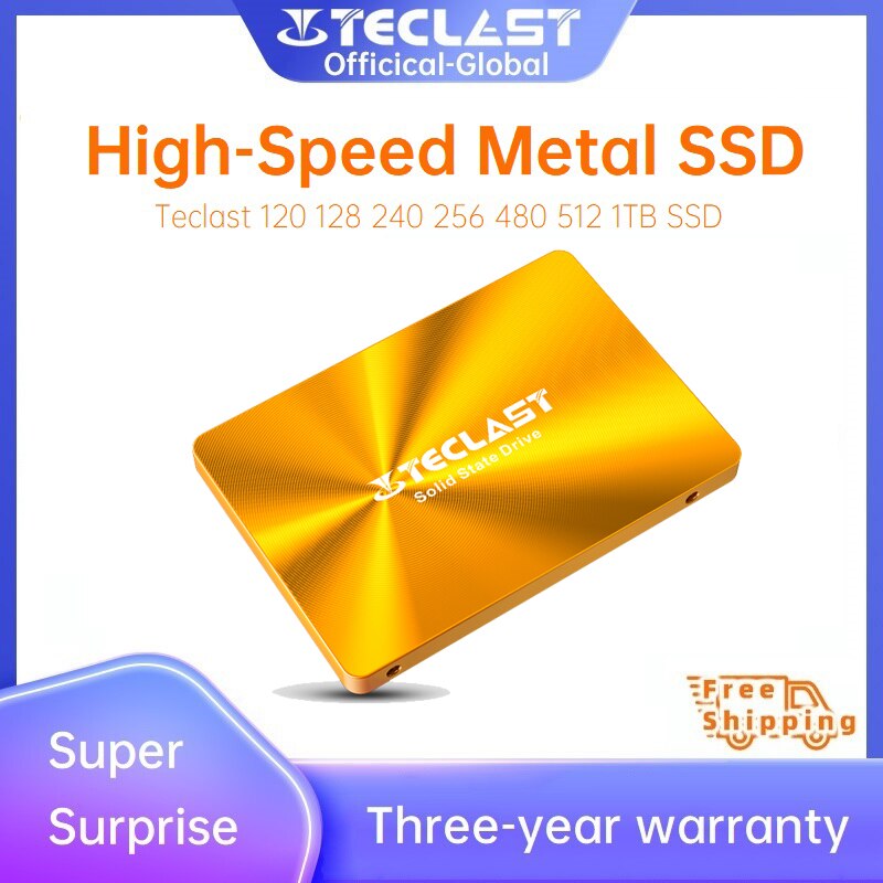 Teclast – disque dur interne SSD, SATA, capacité de 240 go, 480 go, 320 go, 128 go, 256 go, 320 go, 160 go, 1 to, pour ordinateur portable, ordinateur de bureau, garantie de trois ans