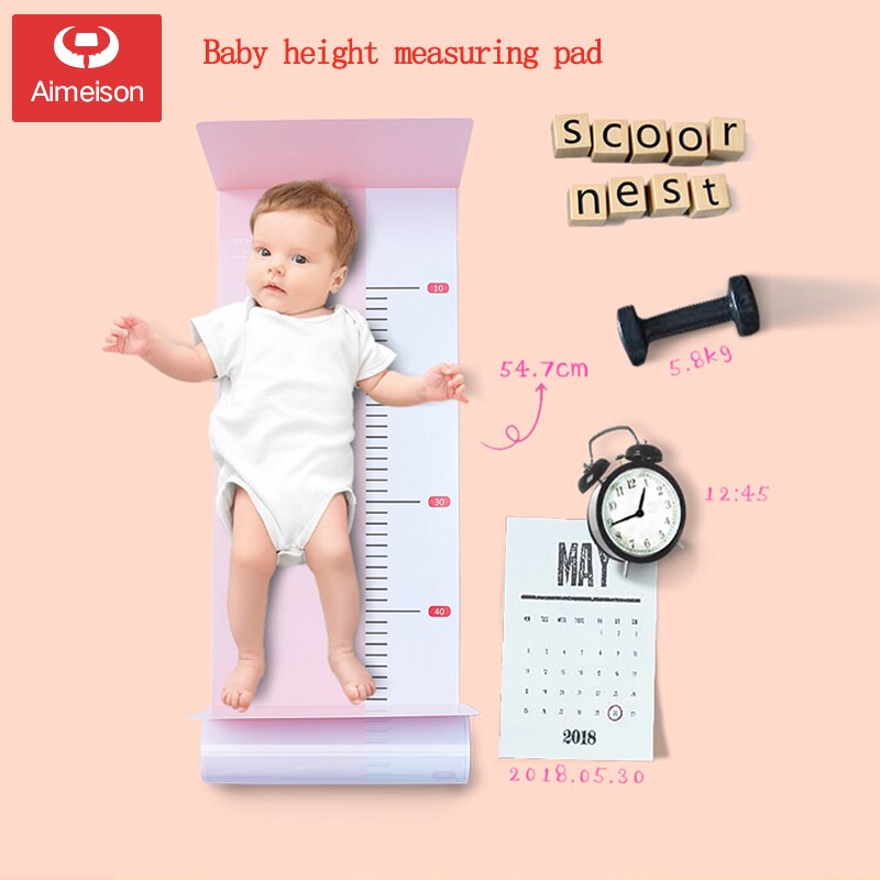 Aimeison Baby Baby Hoogte Meten Pad Baby Hoogte Meetinstrument Heerser Artefact Nauwkeurige Thuis