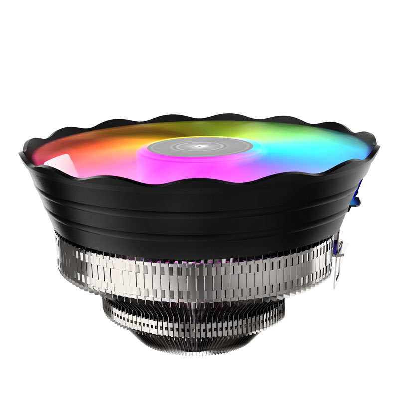 PADO S3 CPU procesador de refrigeración ventilador enfriador de aire RGB PWM Hielera Intel LGA 1155 1700 1200 1151 AMD AM3 AM4 PC Gamer ventilador Led 120mm