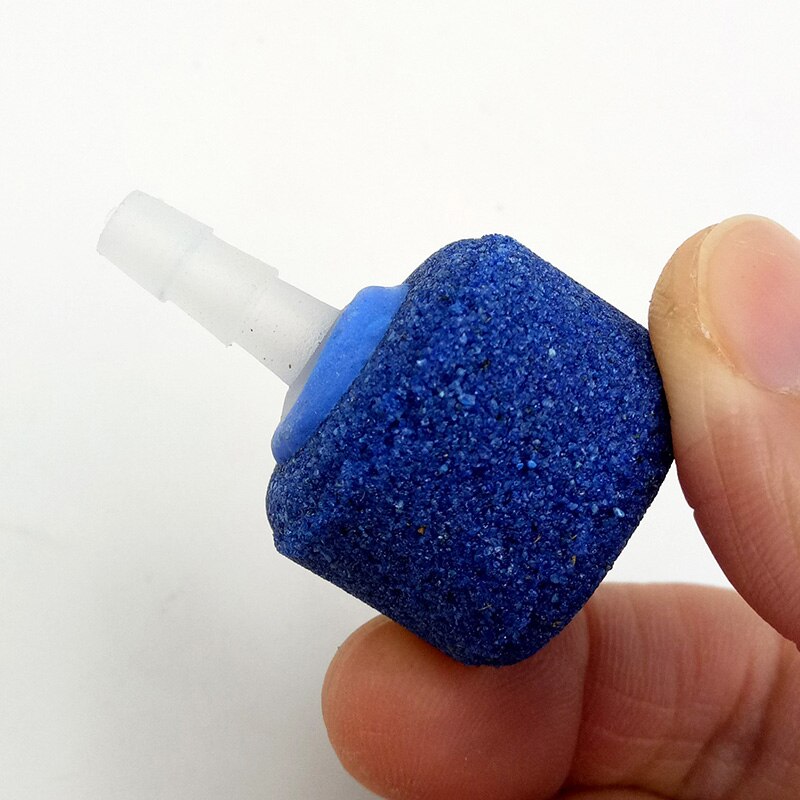 Nuttig 10Pcs 1Pcs Aquarium Lucht Steen Mini Bubble Disk Stone Plaat 2.5*4.5Cm (D * H) aquarium Zuurstof Beluchting Beluchter Functionele
