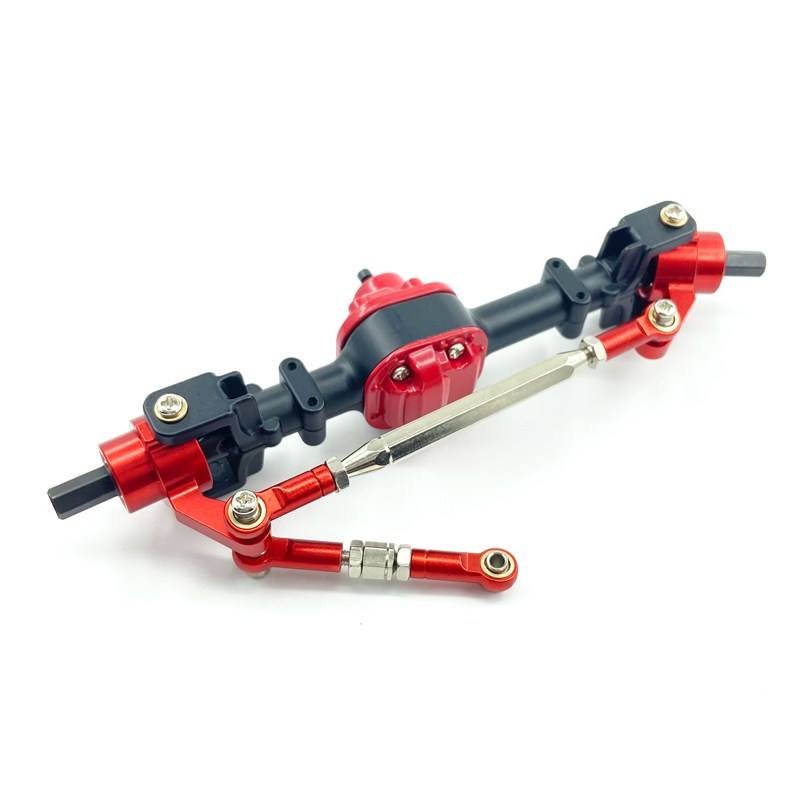 Metal Adjustable Steering Linkage Servo Link Pull Rod for WPL C14 C24 B14 B24 MN D90 D99 MN-90 FJ-45 1/12 RC Car Crawler