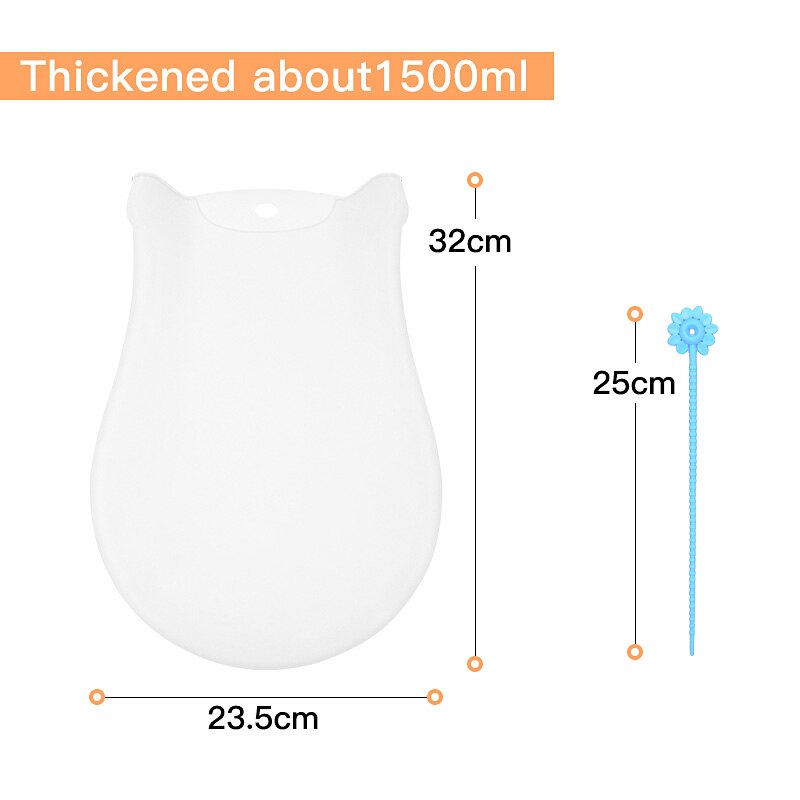 1Pc Siliconen Kneden Deeg Zak Food Grade Meel Mengen Siliconen Tas Keuken Gadget Accessoires Behoud Keuken Bakken Tool: 002