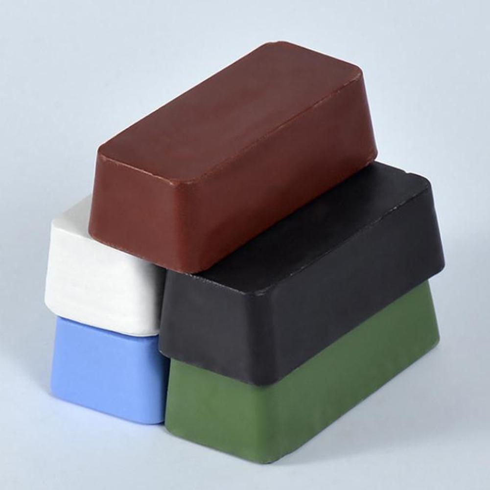 1 stk. poleringsvoks til rustfrit stål, fast poleringspasta, dekontaminering, reparation af ridser og fjernelse af slibende blokke